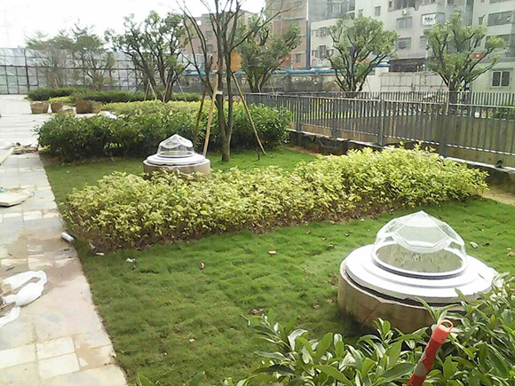 绿化带钻石形采光罩 绿化带钻石形采光罩