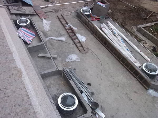 光导照明安装现场 光导照明安装现场